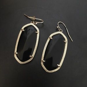 Black Kendra Scott earrings
